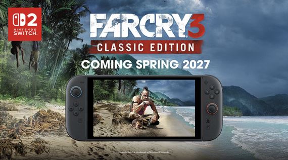 Far Cry 3 a Blood Dragon Classic Edition mieria na Switch 2